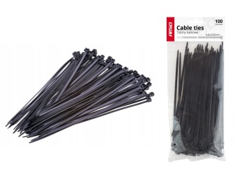 Amio - ΔΕΜΑΤΙΚΑ/ΔΕΤΙΚΑ ΚΑΛΩΔΙΩΝ TIE WRAP 2,5 X 150mm (ΜΑΥΡΟ) - 100 ΤΕΜ. ΔΕΜΑΤΙΚΑ/ΔΕΤΙΚΑ ΚΑΛΩΔΙΩΝ TIE WRAP 2,5 X 150mm (ΜΑΥΡΟ) - 100 ΤΕΜ.  (02151/AM)