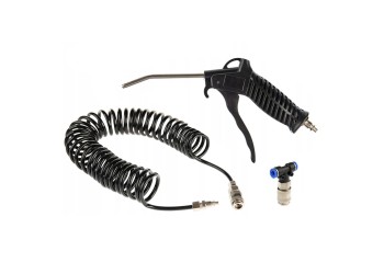 Amio - ΠΙΣΤΟΛΙ ΑΕΡΑ 13ATM ΜΕ ΣΠΙΡΑΛ 5m ΚΑΙ ΑΝΤΑΠΤΟΡΑ Τ 1/4 - 1 ΤΕΜ. (02159/AM)