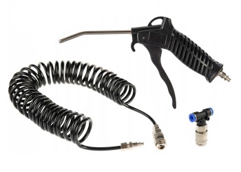 Amio - ΠΙΣΤΟΛΙ ΑΕΡΑ 13ATM ΜΕ ΣΠΙΡΑΛ 5m ΚΑΙ ΑΝΤΑΠΤΟΡΑ Τ 1/4 - 1 ΤΕΜ. (02159/AM)