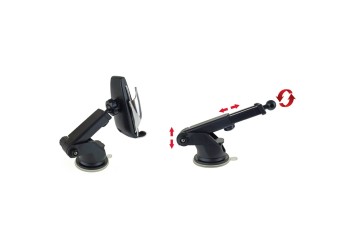 Amio - ΒΑΣΗ ΚΙΝΗΤΟΥ ΑΕΡΑΓΩΓΟΥ PHW-01 ΜΕ ΑΣΥΡΜΑΤΟ ΦΟΡΤΙΣΤΗ 5V 2A ΓΙΑ ΚΙΝΗΤΑ ΜΕ ΕΠΑΓΩΓΙΚΗ ΦΟΡΤΙΣΗ - 1 ΤΕΜ. (02160/AM)