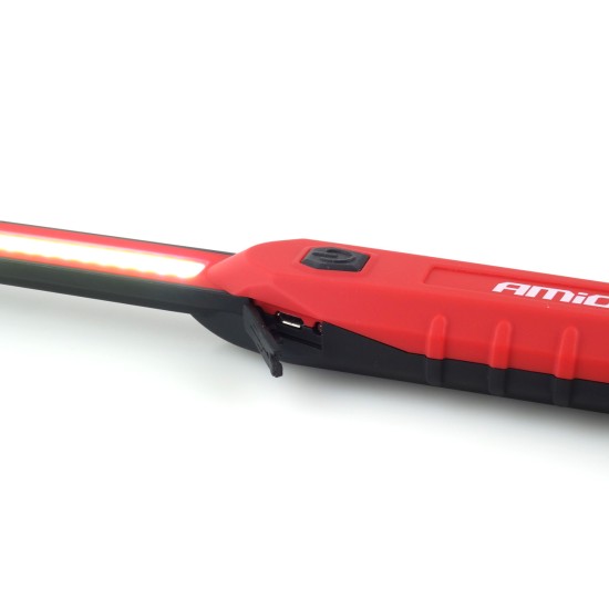 Amio - ΦΑΚΟΣ WT01 12/24/230V/MICRO USB COB LED 150/300lm 3W ΜΕ ΜΑΓΝΗΤΙΚΗ ΒΑΣΗ+ΓΑΝΤΖΟΣ - 1 τεμ. (02170/AM)