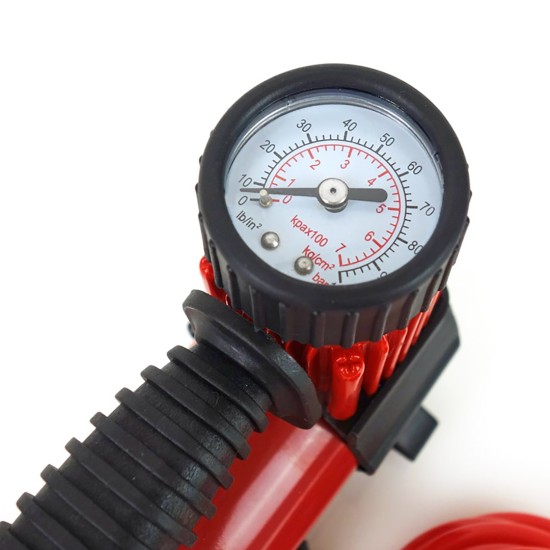 Amio - ΚΟΜΠΡΕΣΕΡ ΑΕΡΑ ΕΛΑΣΤΙΚΩΝ ΜΕΤΑΛΛΙΚΟ ACOMP-05 12V 100psi 7bar 28l/min ΜΕ ΦΙΣ ΑΝΑΠΤΗΡΑ ΚΑΙΚΑΛΩΔΙΟ 300cm - 1 ΤΕΜ. (02179/AM)