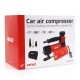 Amio - ΚΟΜΠΡΕΣΕΡ ΑΕΡΑ ΕΛΑΣΤΙΚΩΝ ΜΕΤΑΛΛΙΚΟ ACOMP-05 12V 100psi 7bar 28l/min ΜΕ ΦΙΣ ΑΝΑΠΤΗΡΑ ΚΑΙΚΑΛΩΔΙΟ 300cm - 1 ΤΕΜ. (02179/AM)