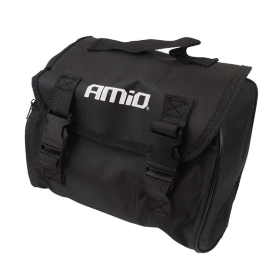 Amio - ΚΟΜΠΡΕΣΕΡ ΑΕΡΑ ΕΛΑΣΤΙΚΩΝ ΜΕΤΑΛΛΙΚΟΣ ACOMP-06 12V 100psi 7bar 28l/min ΜΕ ΦΙΣ ΑΝΑΠΤΗΡΑ ΚΑΙ ΚΑΛΩΔΙΟ 300cm ΚΑΙ ΦΑΚΟ LED - 1 ΤΕΜ. (02180/AM)