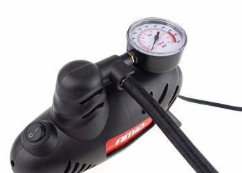 Amio - ΚΟΜΠΡΕΣΕΡ ΑΕΡΑ ΕΛΑΣΤΙΚΩΝ ΠΛΑΣΤΙΚΟ ACOMP-07 12V 250psi 17bar 9l/min ΜΕ ΦΙΣ ΑΝΑΠΤΗΡΑ ΚΑΙ ΔΙΑΚΟΠΤΗ & ΚΑΛΩΔΙΟ 3Μ - 1 Τεμ. (02181/AM)