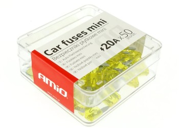 Amio - ΑΣΦΑΛΕΙΕΣ MINI 20A - ΚΟΥΤΙ 50 ΤΕΜ. (02221/AM)