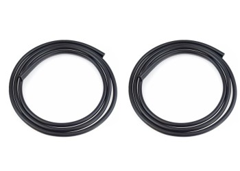 Amio - ΤΡΙΜ ΠΟΡΤΑΣ ΠΡΟΣΤΑΤΕΥΤΙΚΟ ΤΥΠΟΥ U 2x65cm ΜΑΥΡΟ - 2 ΤΕΜ. (02233/AM)