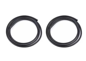 Amio - ΤΡΙΜ ΠΟΡΤΑΣ ΠΡΟΣΤΑΤΕΥΤΙΚΟ ΤΥΠΟΥ U 2x65cm ΜΑΥΡΟ - 2 ΤΕΜ. (02233/AM)