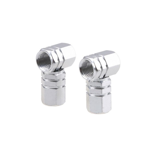 Amio - ΚΑΠΑΚΙΑ ΒΑΛΒΙΔΩΝ ΑΛΟΥΜΙΝΙΟΥ ΑΣΗΜΙ – 4 ΤΕΜ. (02236/AM)