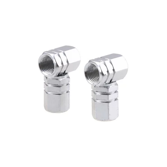 Amio - ΚΑΠΑΚΙΑ ΒΑΛΒΙΔΩΝ ΑΛΟΥΜΙΝΙΟΥ ΑΣΗΜΙ – 4 ΤΕΜ. (02236/AM)