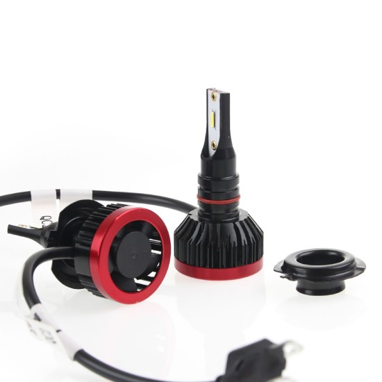 Amio - H7 BF-SERIES 6-18V 50W ETi-1860 2X25W 6.000K 3100lm LED (ΜΕ ΑΝΕΜΙΣΤΗΡΑΚΙ) -2ΤΕΜ (02242/AM)