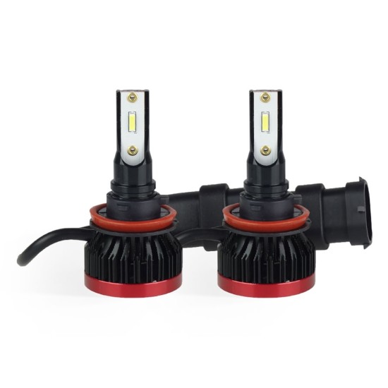 Amio - H8/H9/H11 BF-SERIES 6-18V 50W ETi-1860 2X25W 6.000K 3100lm LED (ΜΕ ΑΝΕΜΙΣΤΗΡΑΚΙ) -2ΤΕΜ (02245/AM)