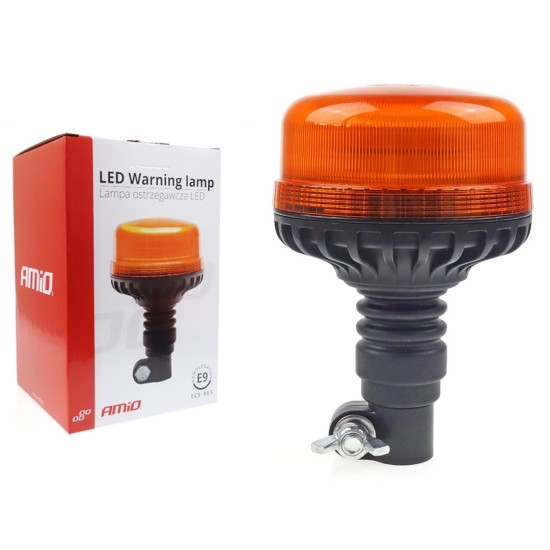 Amio - ΦΑΡΟΣ W03P 12V/24V 36LED ΒΙΔΩΤΟΣ ΕΛΑΣΤΙΚΟΣ ΠΟΡΤΟΚΑΛΙ IP56 - 1 ΤΕΜ. (02293/AM)