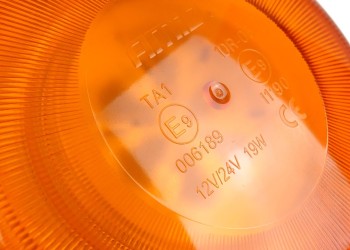 Amio - ΦΑΡΟΣ W03SB 12V/24V 36LED ΒΙΔΩΤΟΣ (ΜΟΝΗ ΒΙΔΑ) ΠΟΡΤΟΚΑΛΙ IP56 - 1 ΤΕΜ. (02294/AM)