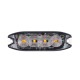 Amio - ΣΤΡΟΜΠΟ 12/24V 10x3x0,9cm ΠΟΡΤΟΚΑΛΙ 4LED 12W (4x3W) R65 R10 IP68 - 1 ΤΕΜ. (02298/AM)