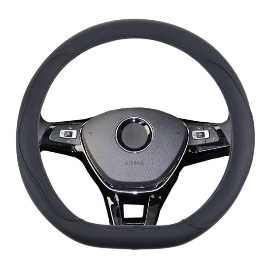 Amio - ΚΑΛΥΜΜΑ ΤΙΜΟΝΙΟΥ SWC-22-M 37-39 cm ΣΕ ΣΧΗΜΑ D ΓΙΑ ΚΟΜΜΕΝΑ ΤΙΜΟΝΙΑ ΜΑΥΡΟ/ΕΛΑΣΤΙΚΟ/ΔΕΡΜΑΤΙΝΗ - 1 ΤΕΜ. (02304/AM)