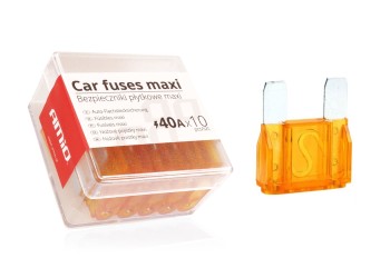 Amio - ΑΣΦΑΛΕΙΕΣ MAXI 40A ΣΕ ΚΟΥΤΙ - 10 ΤΕΜ. (02326/AM)