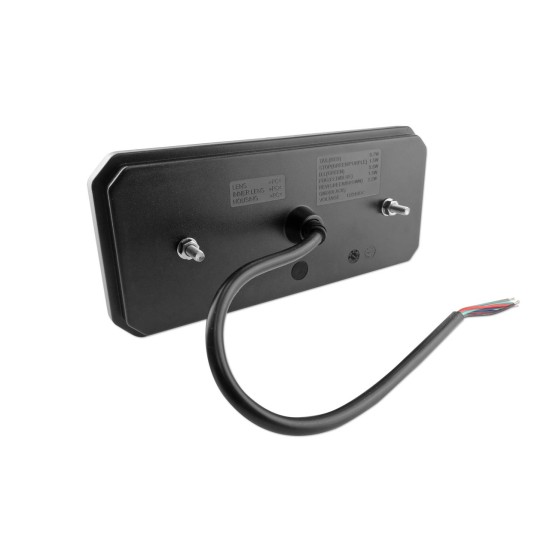 Amio - ΦΑΝΑΡΙ ΠΙΣΙΝΟ RCL-01-LR 10-30V LED 236x104x40mm ΜΕ ΚΑΛΩΔΙΟ 1ΤΕΜ (02363/AM)