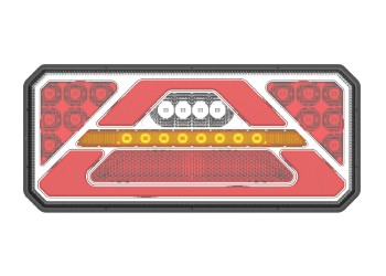 Amio - ΦΑΝΑΡΙ ΠΙΣΙΝΟ ΑΡΙΣΤΕΡΟ RCL-02-L 10-30V LED 236x104x40mm ΜΕ ΚΑΛΩΔΙΟ 1ΤΕΜ (02364/AM)