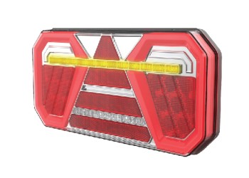 Amio - ΦΑΝΑΡΙ ΠΙΣΙΝΟ ΔΕΞΙ RCL-04-R 10-30V LED 305x140x35mm ΜΕ ΚΑΛΩΔΙΟ 1ΤΕΜ (02369/AM)