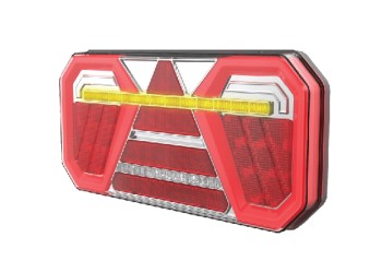 Amio - ΦΑΝΑΡΙ ΠΙΣΙΝΟ ΔΕΞΙ RCL-04-R 10-30V LED 305x140x35mm ΜΕ ΚΑΛΩΔΙΟ 1ΤΕΜ (02369/AM)