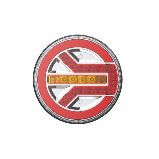 Amio - ΦΑΝΑΡΙ ΠΙΣΙΝΟ RCL-06-LR 10-30V LED ΣΤΡΟΓΓΥΛΟ Φ140x38mm ΜΕ ΚΑΛΩΔΙΟ 1ΤΕΜ (02371/AM)