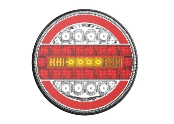 Amio - ΦΑΝΑΡΙ ΠΙΣΙΝΟ RCL-07-LR 10-30V LED ΣΤΡΟΓΓΥΛΟ Φ140x38mm ΜΕ ΚΑΛΩΔΙΟ 1ΤΕΜ (02372/AM)