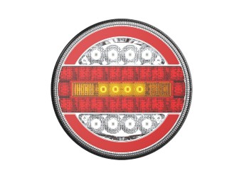 Amio - ΦΑΝΑΡΙ ΠΙΣΙΝΟ RCL-07-LR 10-30V LED ΣΤΡΟΓΓΥΛΟ Φ140x38mm ΜΕ ΚΑΛΩΔΙΟ 1ΤΕΜ (02372/AM)