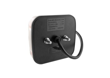 Amio - ΦΑΝΑΡΙ ΠΙΣΙΝΟ RCL-08-LR 10-30V LED 108x102x38mm ΜΕ ΚΑΛΩΔΙΟ 1ΤΕΜ (02373/AM)