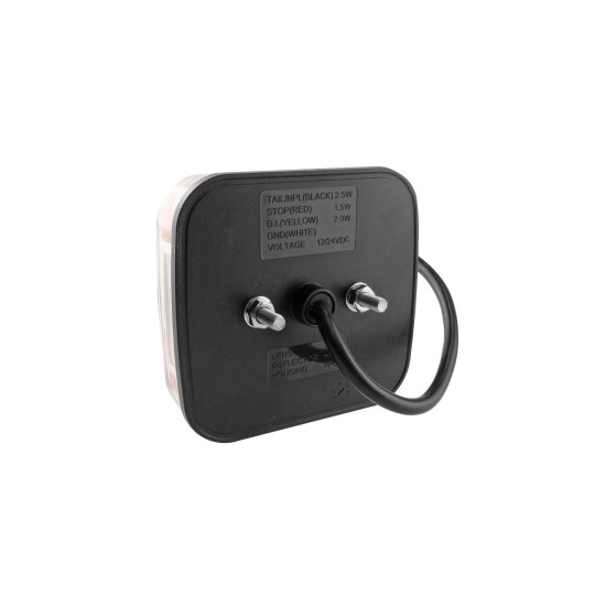 Amio - ΦΑΝΑΡΙ ΠΙΣΙΝΟ RCL-08-LR 10-30V LED 108x102x38mm ΜΕ ΚΑΛΩΔΙΟ 1ΤΕΜ (02373/AM)