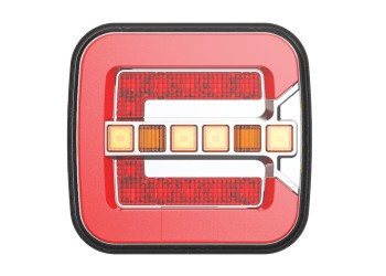 Amio - ΦΑΝΑΡΙ ΠΙΣΙΝΟ RCL-08-LR 10-30V LED 108x102x38mm ΜΕ ΚΑΛΩΔΙΟ 1ΤΕΜ (02373/AM)