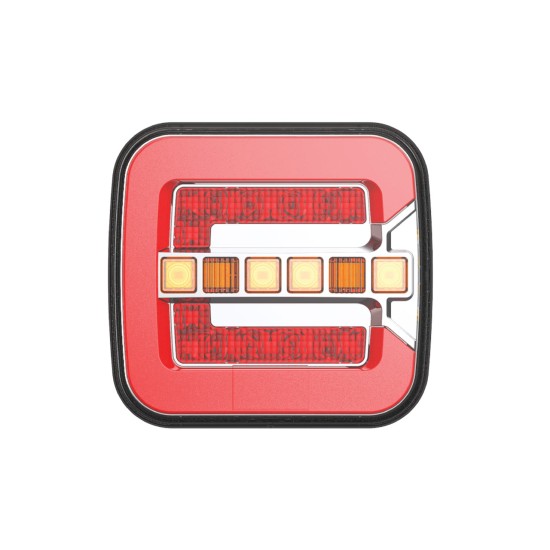 Amio - ΦΑΝΑΡΙ ΠΙΣΙΝΟ RCL-08-LR 10-30V LED 108x102x38mm ΜΕ ΚΑΛΩΔΙΟ 1ΤΕΜ (02373/AM)