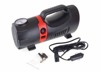 Amio - ΚΟΜΠΡΕΣΕΡ ΑΕΡΑ ΕΛΑΣΤΙΚΩΝ 230/12V 150psi 10bar ΜΕ ΦΙΣ ΑΝΑΠΤΗΡΑ & LED ΦΑΚΟ & ΚΑΛΩΔΙΟ - 1 τεμ. (02383/AM)