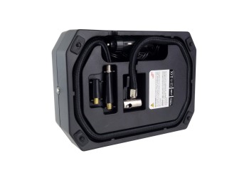 Amio - ΚΟΜΠΡΕΣΕΡ ΑΕΡΑ ΕΛΑΣΤΙΚΩΝ ΨΗΦΙΑΚΟ 12V 150psi 10bar ΜΕ LED ΦΑΚΟ ΚΑΙ ΚΑΛΩΔΙΟ 300cm – 1 ΤΕΜ. (02384/AM)