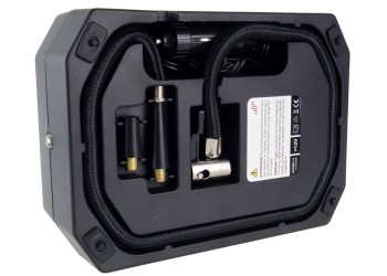 Amio - ΚΟΜΠΡΕΣΕΡ ΑΕΡΑ ΕΛΑΣΤΙΚΩΝ ΨΗΦΙΑΚΟ 12V 150psi 10bar ΜΕ LED ΦΑΚΟ ΚΑΙ ΚΑΛΩΔΙΟ 300cm – 1 ΤΕΜ. (02384/AM)