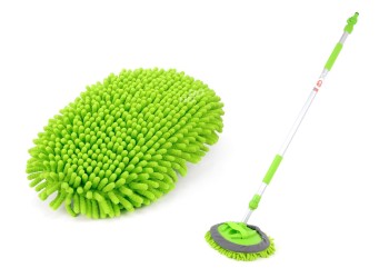 Amio - ΒΟΥΡΤΣΑ ΠΛΥΣΙΜΑΤΟΣ ΜΙΚΡΟΦΙΜΠΡΑ ΜΕ ΤΗΛΕΣΚΟΠΙΚΟ ΚΟΝΤΑΡΙ & ΑΝΤΑΠΤΟΡΑ ΠΑΡΟΧΗΣ ΝΕΡΟΥ 98>168cm - 1 τεμ. (02397/AM)