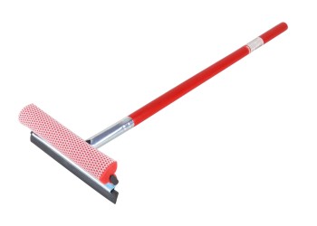 Amio - ΚΑΘΑΡΙΣΤΗΡΑΣ ΤΖΑΜΙΩΝ ΜΕ ΞΥΛΙΝΟ ΚΟΝΤΑΡΙ 60 cm & ΜΕΤΑΛΛΙΚΗ ΛΑΒΗ 20 cm​ - 1 ΤΕΜ. (02401/AM)