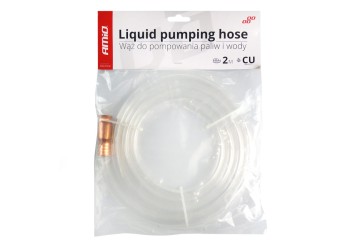 Amio - ΛΑΣΤΙΧΟ ΑΝΑΡΡΟΦΗΣΗΣ ΚΑΥΣΙΜΟΥ & ΥΓΡΩΝ ΑΣΦΑΛΕΙΑΣ (ΚΛΕΦΤΗΣ ΒΕΝΖΙΝΗΣ) ΜΕ ΣΤΟΜΙΟ ΧΑΛΚΟΥ Φ13mm 2m - 1 τεμ. (02405/AM)