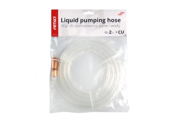 Amio - ΛΑΣΤΙΧΟ ΑΝΑΡΡΟΦΗΣΗΣ ΚΑΥΣΙΜΟΥ & ΥΓΡΩΝ ΑΣΦΑΛΕΙΑΣ (ΚΛΕΦΤΗΣ ΒΕΝΖΙΝΗΣ) ΜΕ ΣΤΟΜΙΟ ΧΑΛΚΟΥ Φ13mm 2m - 1 τεμ. (02405/AM)