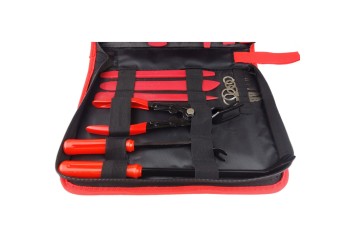 Amio - ΚΙΤ ΕΡΓΑΛΕΙΩΝ ΑΦΑΙΡΕΣΗΣ ΡΑΔΙΟΦΩΝΟΥ/ΤΑΠΕΤΣΑΡΙΑΣ ΜΕ ΤΣΑΝΤΑΚΙ ΜΕΤΑΦΟΡΑΣ - 16 ΤΕΜ. (02419/AM)