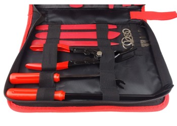 Amio - ΚΙΤ ΕΡΓΑΛΕΙΩΝ ΑΦΑΙΡΕΣΗΣ ΡΑΔΙΟΦΩΝΟΥ/ΤΑΠΕΤΣΑΡΙΑΣ ΜΕ ΤΣΑΝΤΑΚΙ ΜΕΤΑΦΟΡΑΣ - 16 ΤΕΜ. (02419/AM)