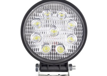 Amio - ΠΡΟΒΟΛΕΑΣ ΕΡΓΑΣΙΑΣ WORKING LAMP FLOOD 9LED 3030 9-36V 2160lm 6000K Φ 110mm AWL06 – 1 ΤΕΜ. (02420/AM)