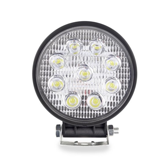 Amio - ΠΡΟΒΟΛΕΑΣ ΕΡΓΑΣΙΑΣ WORKING LAMP FLOOD 9LED 3030 9-36V 2160lm 6000K Φ 110mm AWL06 – 1 ΤΕΜ. (02420/AM)