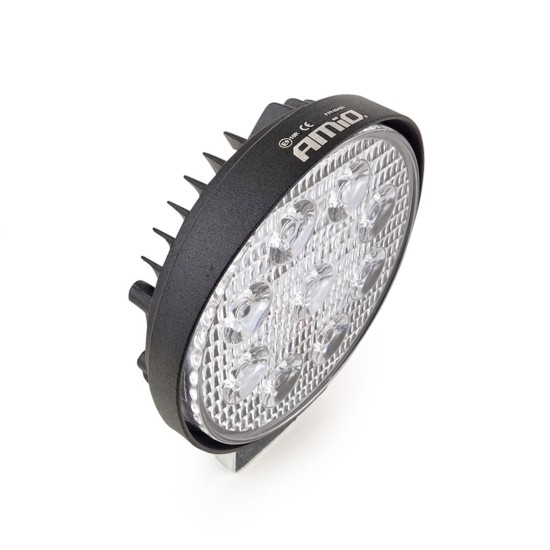 Amio - ΠΡΟΒΟΛΕΑΣ ΕΡΓΑΣΙΑΣ WORKING LAMP FLOOD 9LED 3030 9-36V 2160lm 6000K Φ 110mm AWL06 – 1 ΤΕΜ. (02420/AM)