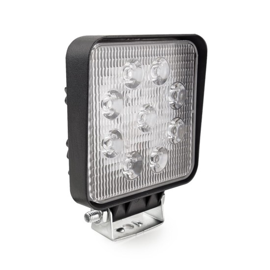 Amio - ΠΡΟΒΟΛΕΑΣ ΕΡΓΑΣΙΑΣ WORKING LAMP FLOOD 9LED 3030 9-36V 2160lm 6000K 110x110mm AWL07 – 1 ΤΕΜ. (02421/AM)