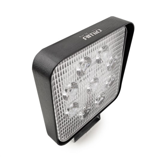 Amio - ΠΡΟΒΟΛΕΑΣ ΕΡΓΑΣΙΑΣ WORKING LAMP FLOOD 9LED 3030 9-36V 2160lm 6000K 110x110mm AWL07 – 1 ΤΕΜ. (02421/AM)
