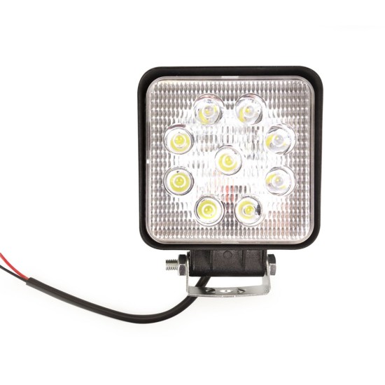Amio - ΠΡΟΒΟΛΕΑΣ ΕΡΓΑΣΙΑΣ WORKING LAMP FLOOD 9LED 3030 9-36V 2160lm 6000K 110x110mm AWL07 – 1 ΤΕΜ. (02421/AM)