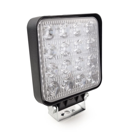 Amio - ΠΡΟΒΟΛΕΑΣ ΕΡΓΑΣΙΑΣ WORKING LAMP FLOOD 16LED 3030 9-36V 3840lm 6000K 110x110mm AWL10 – 1 ΤΕΜ. (02424/AM)