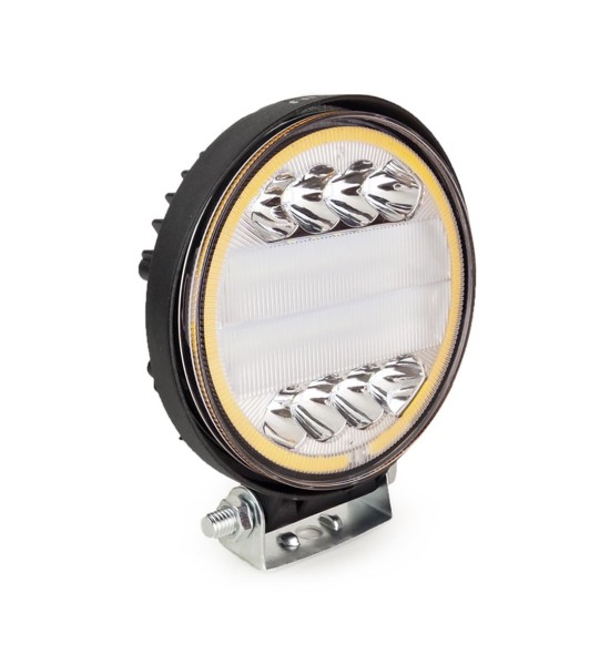 Amio - ΠΡΟΒΟΛΕΑΣ ΕΡΓΑΣΙΑΣ WORKING LAMP 42LED 3030 9-36V 3360lm 6000K Φ 110mm AWL14 – 1 τεμ. (02428/AM)