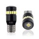 Amio - T10 W5W 12/24V CAN-BUS LED 18xSMD3014 +1xSMD ΛΕΥΚΟ 2ΤΕΜ. (02446/AM)